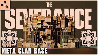 The Severance - META 4 x 4 BASE - MASSIVE Raid COST - Easy &amp; Simple -  RUST Base Designs 2025