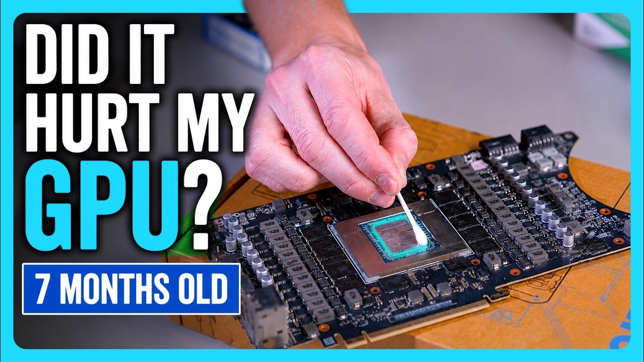 I've been using Liquid Metal for 7 months and here's what it did to my GPU - DON'T DO THIS!