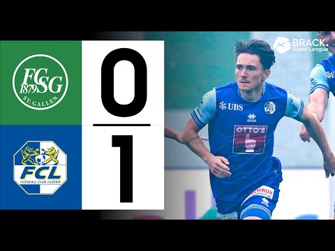 HIGHLIGHTS | FC St. Gallen - FC Luzern 0:1