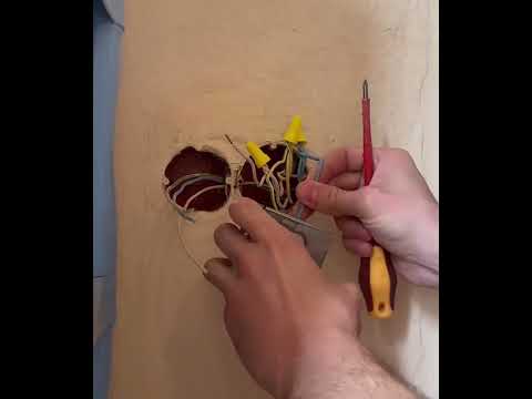 Установка блока розеток без шлейфования