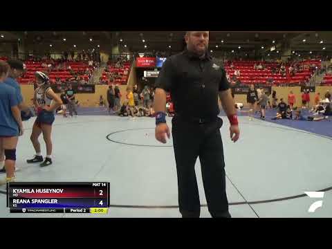 Exhibition 100-105 Lbs Round 2 - Kyamila Huseynov, MO Vs Reana Spangler, KS D6a7