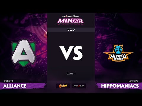 [RU] Alliance vs Hippomaniacs, Game 1, StarLadder ImbaTV Minor S2 EU Qualifiers