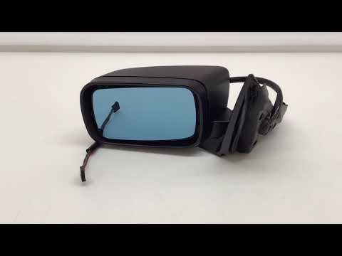 Fits BMW 3 E46 4Door 1998-2005 Door Wing Mirror Electric Heated Black Passenger Side video