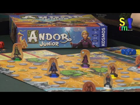 Try playing ANDOR JUNIOR! - Board Game Review Opinion Test #332