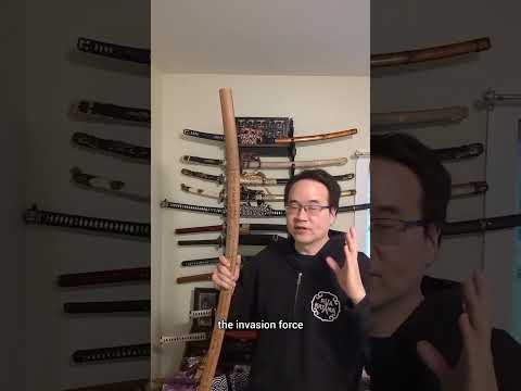 the Mongol invasion's impact on the Japanese #sword . #katana #JapaneseHistory @stakuyi