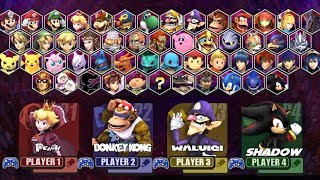 Super Smash Bros Legacy XP - All Characters