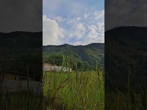 lindo atardecer en chinacota norte de Santander