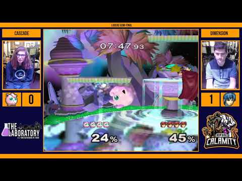 Dolphin S@LT #222 - Cascade (Jigglypuff) vs Dimension (Marth) - Winners Semi-Final - Melee