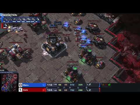 Maru Vs Cure G2  - TvT Mirror match up! - DH 2022