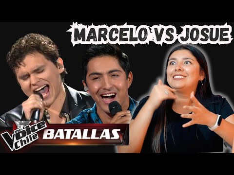 BATALLAS THE VOICE CHILE 2023 MARCELO DURAN VS JOSUE LAGOS | TEAM BETO | VIDEO REACCION