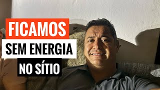 UMA FORTE VENTANIA NOS PEGOU DE SURPRESA NO SÍTIO. 
