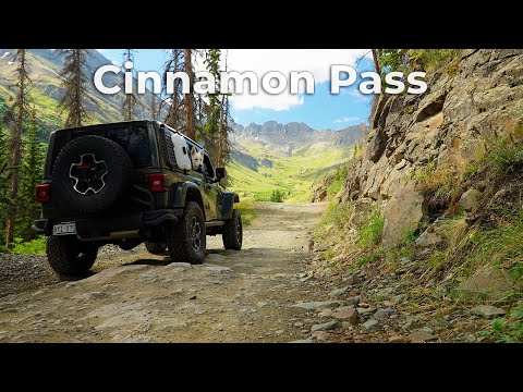 Cinnamon Pass (Alpine Loop Pt1) - A Top 10 American Most Scenic 4x4 Off-road Trail - Colorado