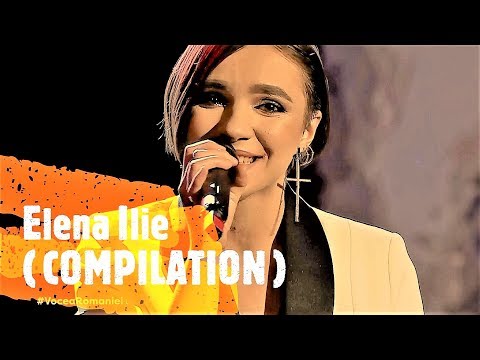 ✌ VOCEA României TOP 8 ✌ ELENA Ilie | Every Performance | The Voice 2019 (Compilation)