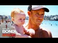 Babies Of Bondi Lifeguards And Their Kids At The Beach