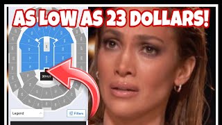 Jennifer Lopez MAJOR FLOP TOUR DRAMA ( LOWEST TICKET PRICES)