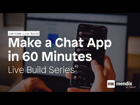 How to Build a Chat App in 60 Minutes: A Low-Code Live Build