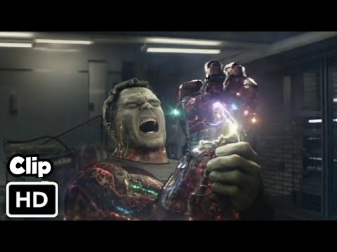 Hulk finger Snap Hindi Scene  Avengers Endgame Hindi HD 4K Clip