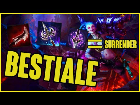 JINX FULL LETHALITY SPACCA TUTTO E TUTTI! League of Legends ITA #01