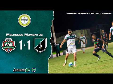 MELHORES MOMENTOS | BATAGUASSU 1 x 1 PANTANAL SAF | CAMPEONATO SUL-MATO-GROSSENSE 2026