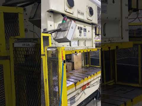 121 TON AIDA DOUBLE CRANK GAP FRAME PRESS