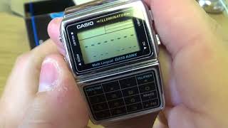 Casio DBC-611E-1EF Databank Calculator Watch Review and Unboxing