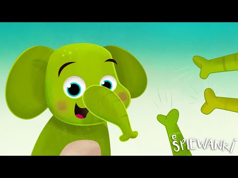 CZTERY SŁONIE, ZIELONE SŁONIE –  Śpiewanki.tv - Piosenki dla dzieci