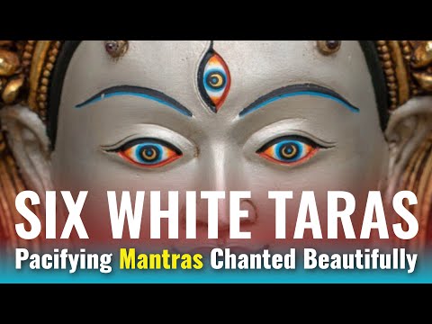 Sechs beruhigende Mantras der Weißen Taras und Einführung: Wunderschön in Sanskrit gesungen