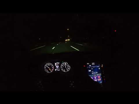 2021-2022 Subaru Outback Touring XT POV Night Test Drive // Radial Reviews