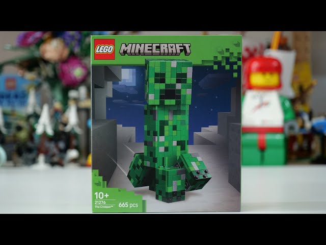 Vídeo relacionado con LEGO Minecraft El Creeper - Figura Articulada con Compartimento Oculto, Cerdo y Dinamita - Regalo Gamer para Niños, Niñas y Adolescentes de 10+ Años - Decoración Gaming Room 21276