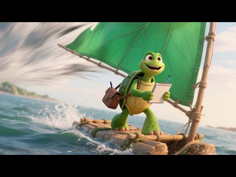 Tino’s Adventure on Windy Island | Bedtime Story in English