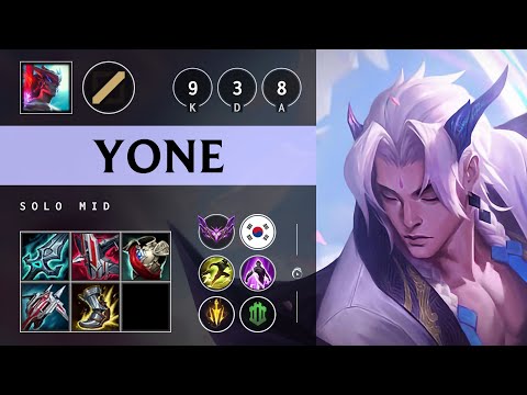 Yone Mid vs Sylas - KR Master Patch 25.16
