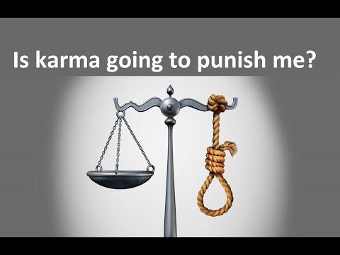 Karma is NOT revenge or punishment, but a learning tool