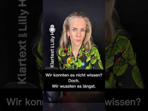 Video Thumbnail: Wir konnten es nicht wissen? Doch. Wir wussten es. |#klartextmitlilly