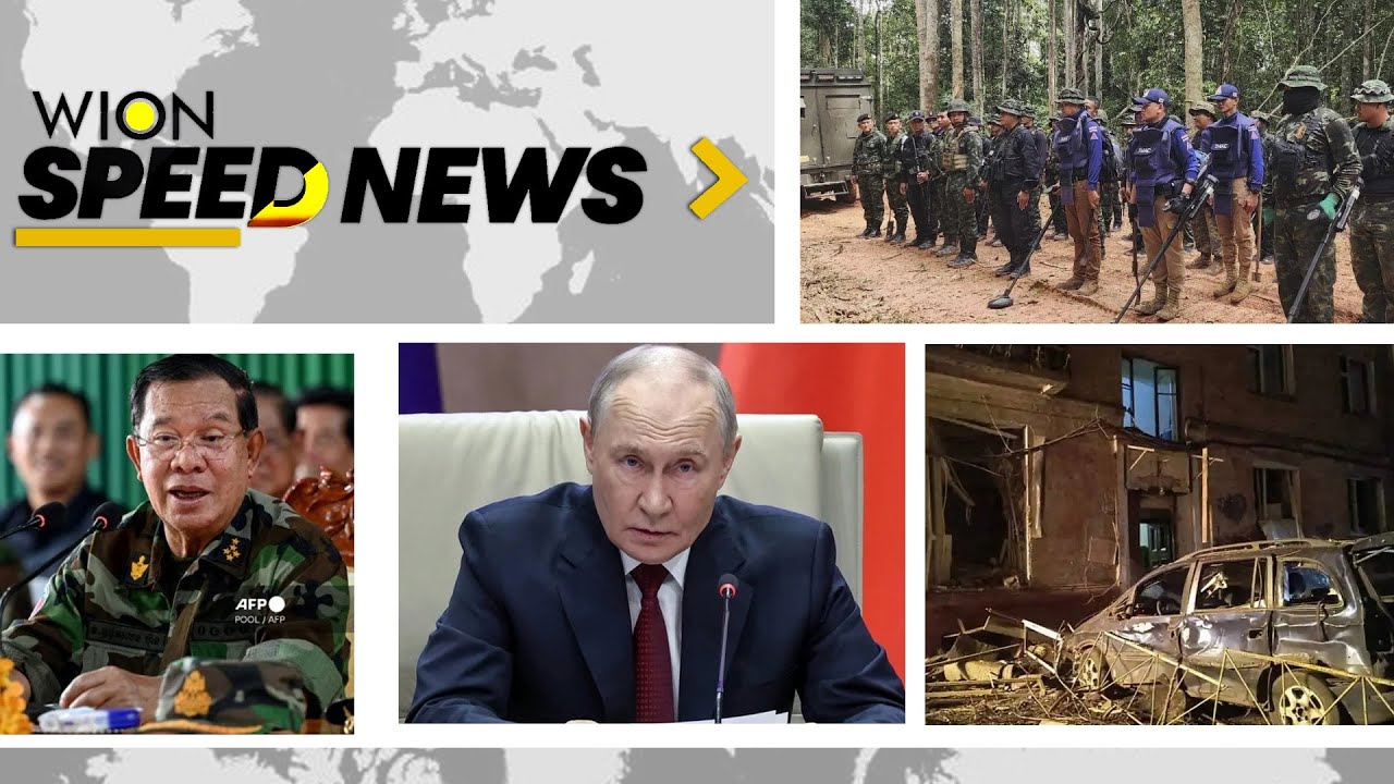 Cambodia: Six Dead in Border Violence With Thailand  | WION SPEED NEWS