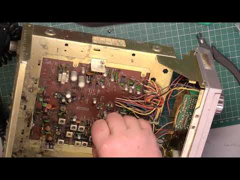 Audioline PT345 CB27/81 base station CB radio - extensive resurrection