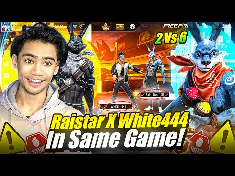 RAISTAR X WHITE 444 PRANK ON STREAMER | 2VS 6 ||  THE STAR