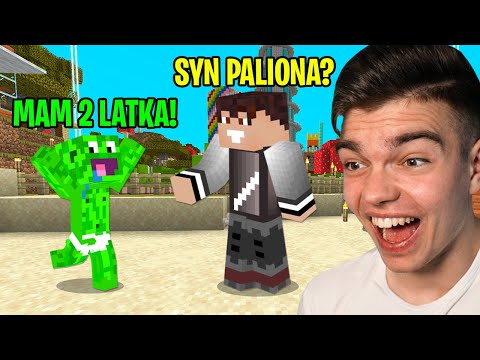 MAM 2 LATKA TROLL NA WOJANIE w Minecraft! (udaję swojego syna)