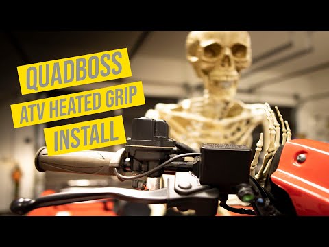 QUADBOSS | How To Install Heated Grips On Honda Foreman 500
