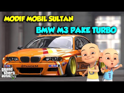 UPIN IPIN MODIF MOBIL BMW M3 BUAT BALAP KECE BANGET KENCANG - GTA V MOD SULTAN UPIN & IPIN SPESIAL