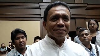 Gubernur Irwandi Yusuf Jalani Sidang Perdana di Pengadilan Tipikor Jakarta