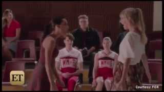 GLEE Preview - Performance - "Hand In My Pocket/I Feel The Earth Move" - Santana and Brittany