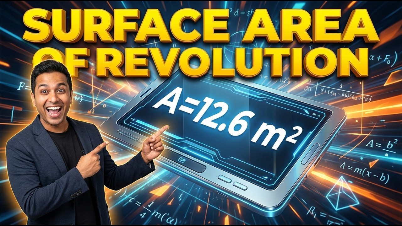 Surface Area Of Revolution Interactive Calculator