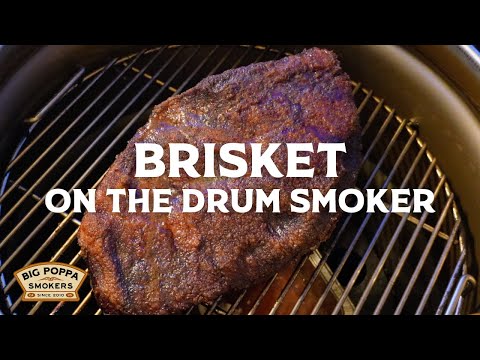 How to make BRISKET on the Drum Smoker