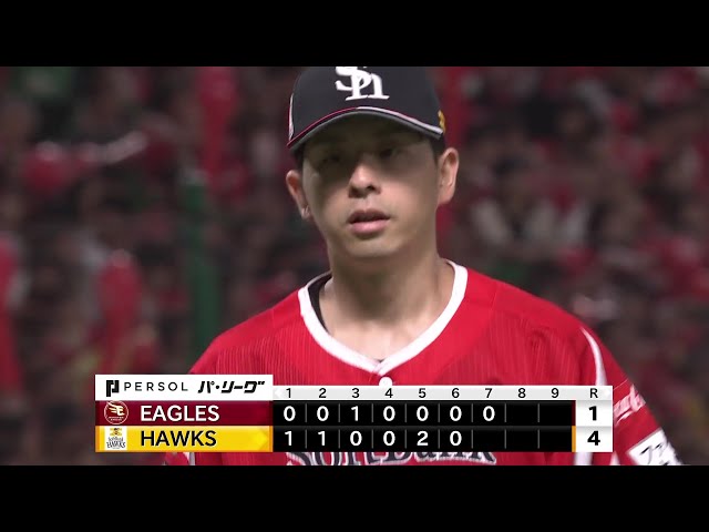 9回表 イーグルス・則本 公式戦自己最多11奪三振!! 自身初となる