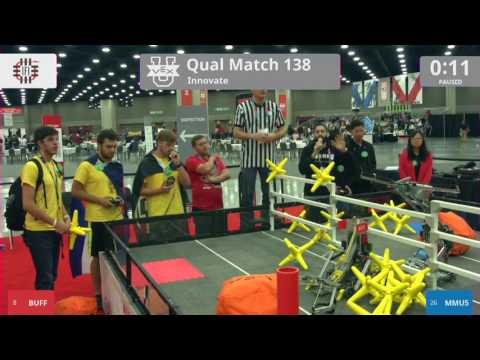 2017 VEXU Innovate Q138 - BUFF vs MMU5 - 29 to 9