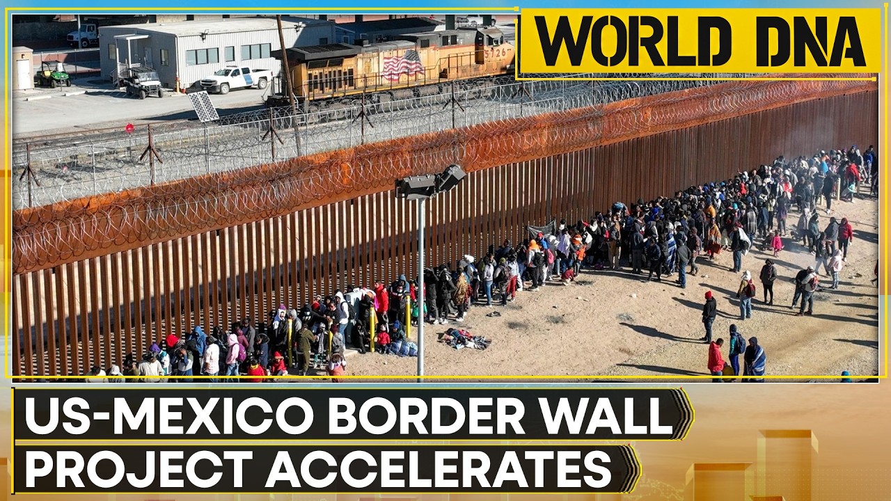 US Border Wall Expands Fast: New Funding, Smart Wall Push | WION World DNA