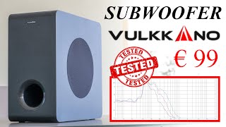 Subwoofer VULKKANO SUB6 (Überprüfung und Akustische Messungen)