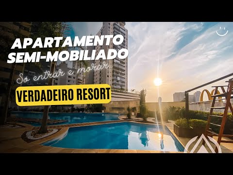 APARTAMENTO SEMI-MOBILIADO À VENDA NO CONDOMÍNIO SPRINGS | OPPEN IMÓVEIS