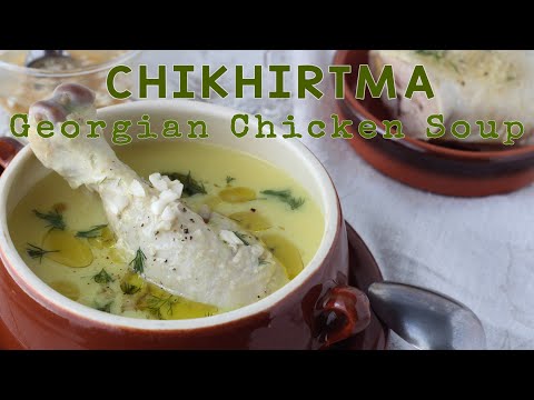 How to make CHIKHIRTMA, Georgian Chicken Soup