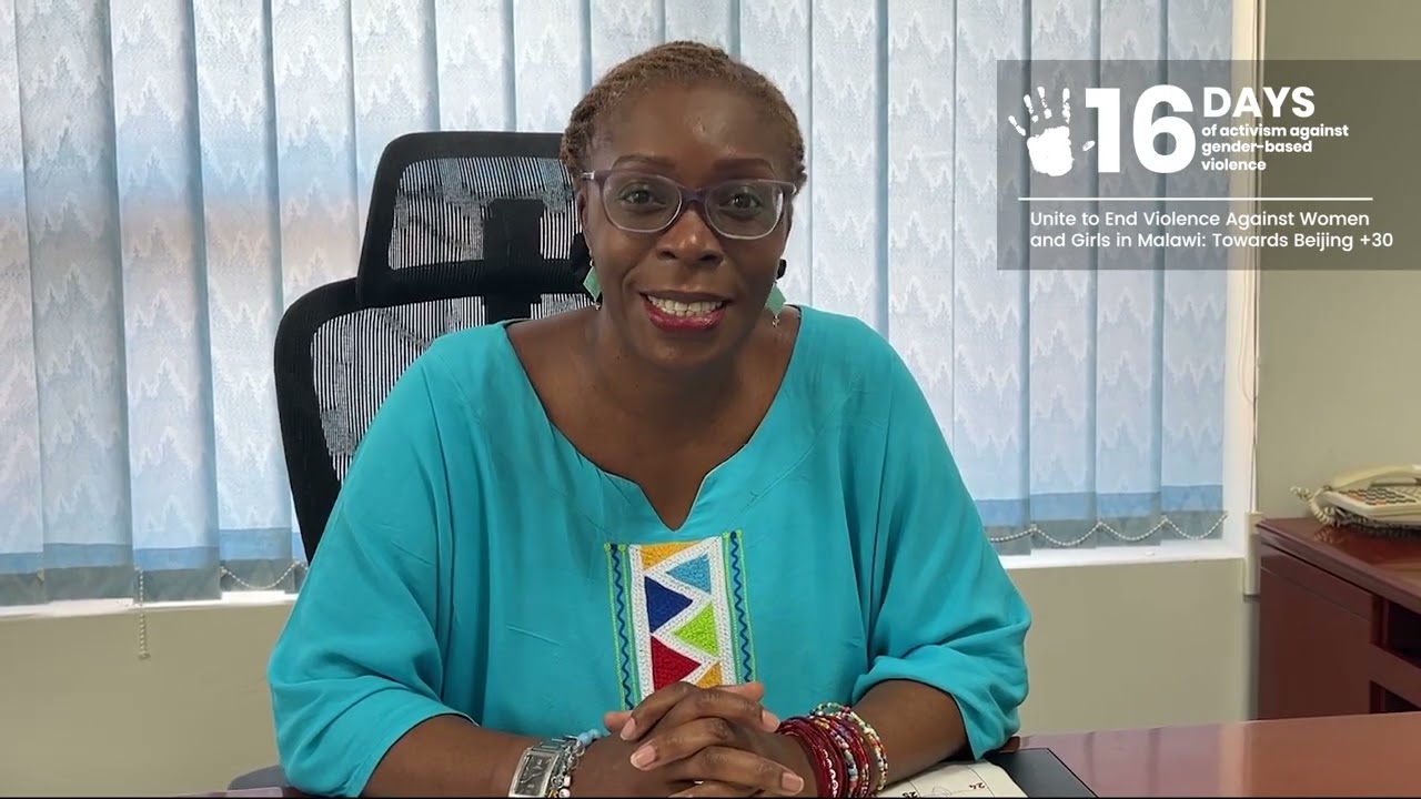 The Country Director's message for the 16 Days of Activism against GBV Campaign 2024